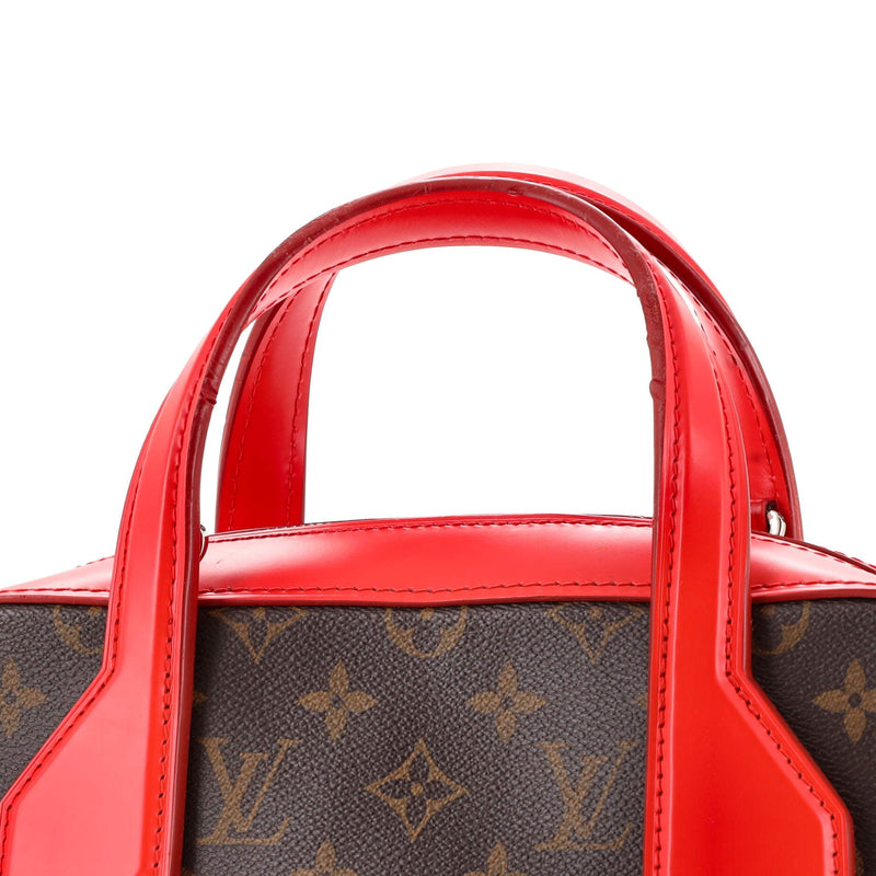 Louis Vuitton Dora Handbag Canvas And