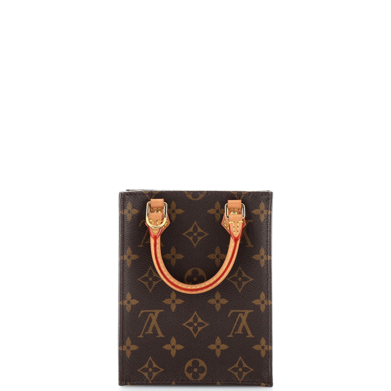 Louis Vuitton Petit Sac Plat Bag Canvas