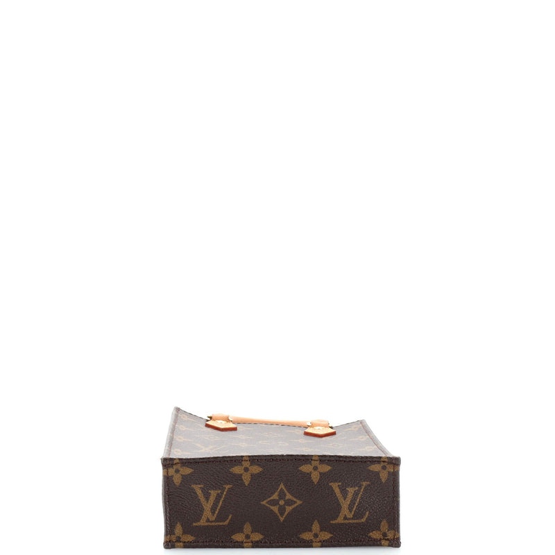 Louis Vuitton Petit Sac Plat Bag Canvas