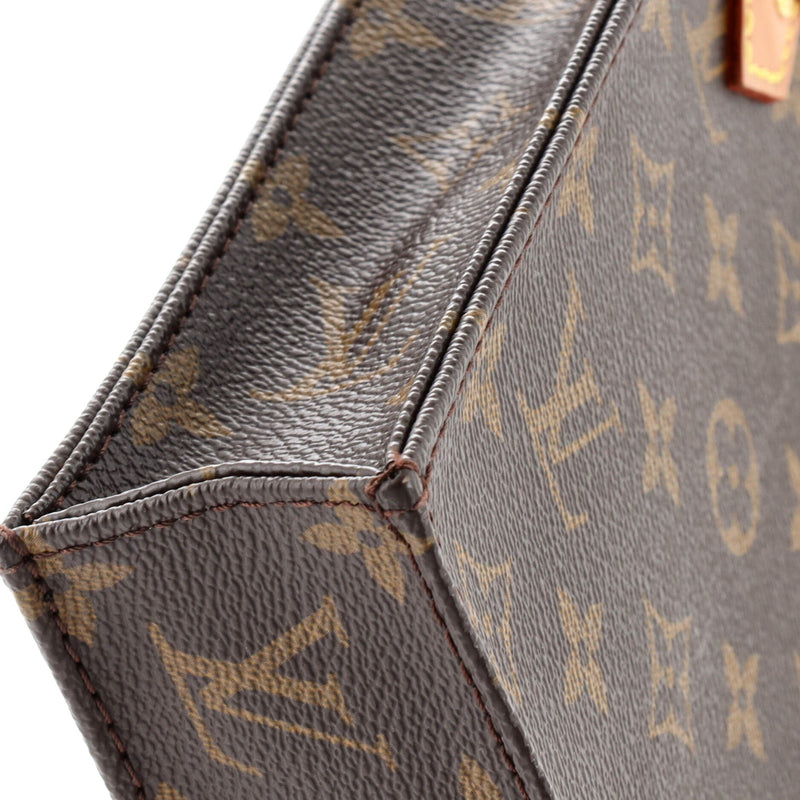 Louis Vuitton Petit Sac Plat Bag Canvas