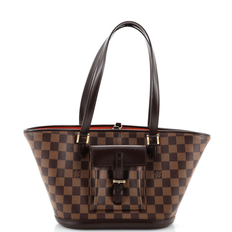 Louis Vuitton Manosque Handbag Damier Pm