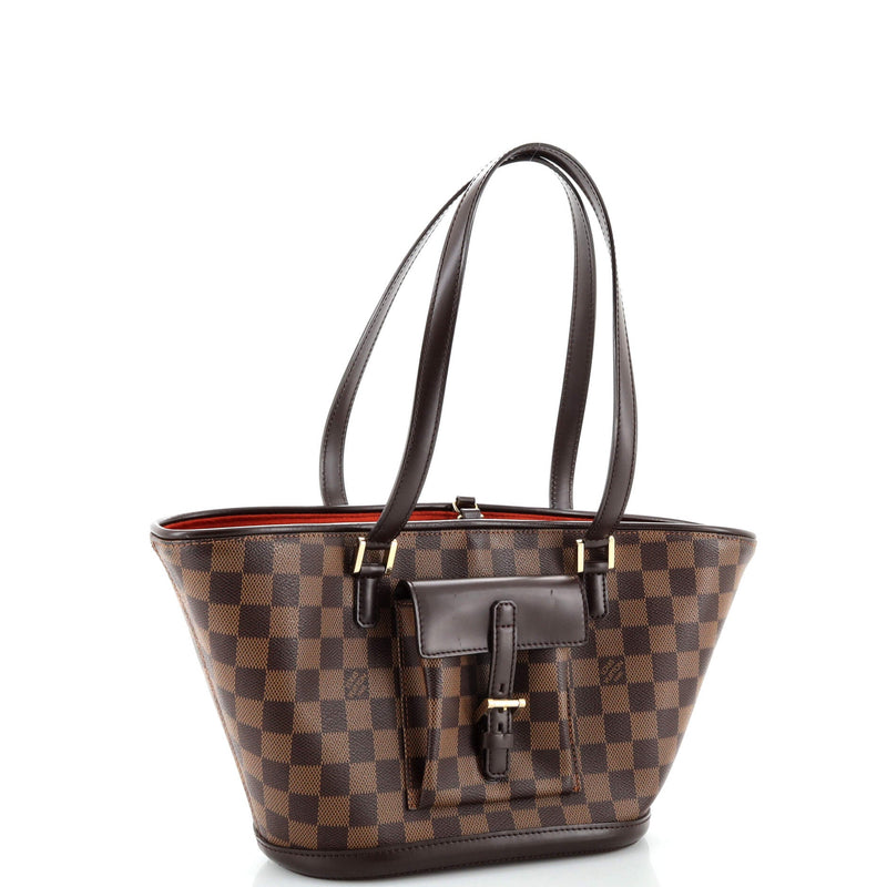 Louis Vuitton Manosque Handbag Damier Pm