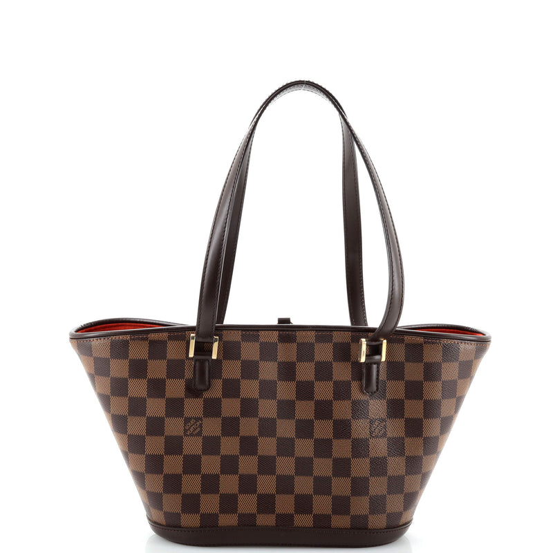 Louis Vuitton Manosque Handbag Damier Pm