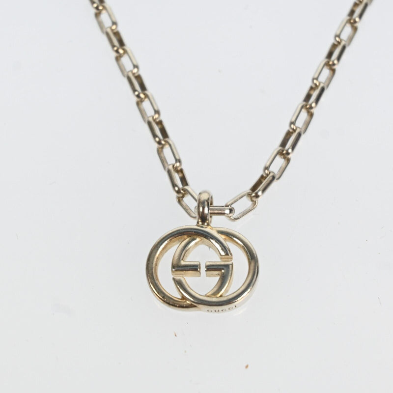 Gucci Interlocking Gg Logo Pendant