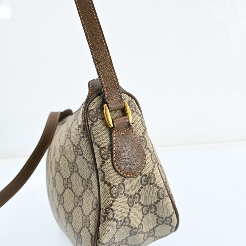 Gucci Micro Gg Shoulder Bags Pvc Leather