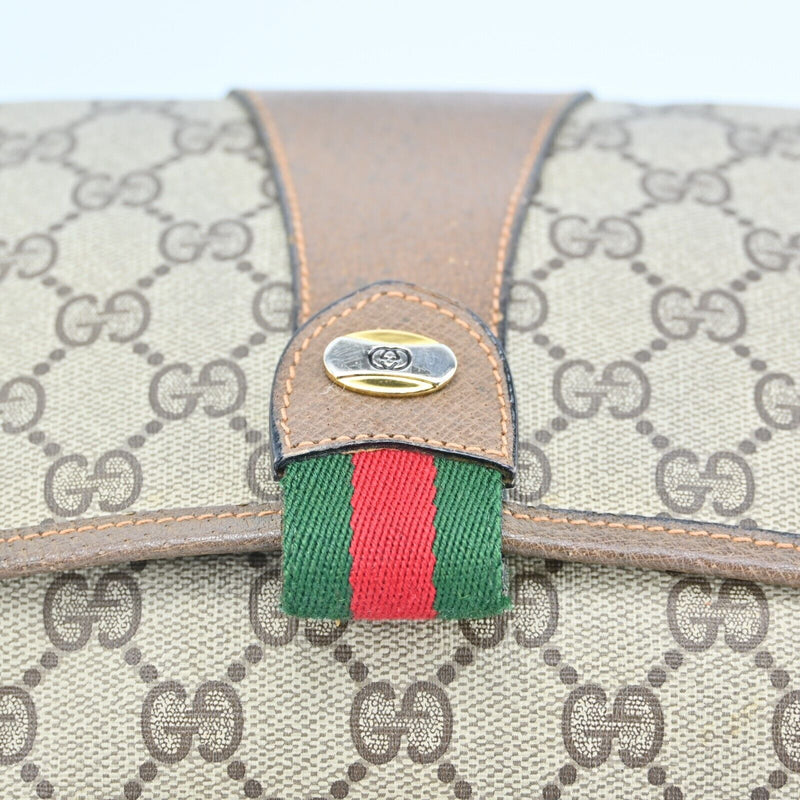 Gucci Micro Gg Shoulder Bags Pvc Leather