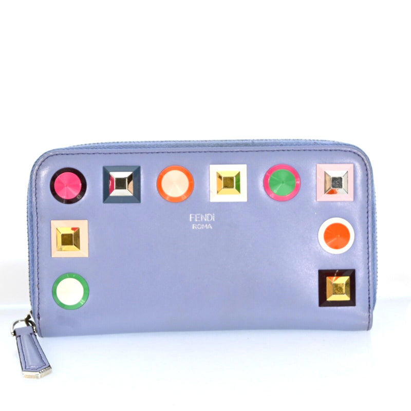 Fendi Zippy Long Purse Case Wallet