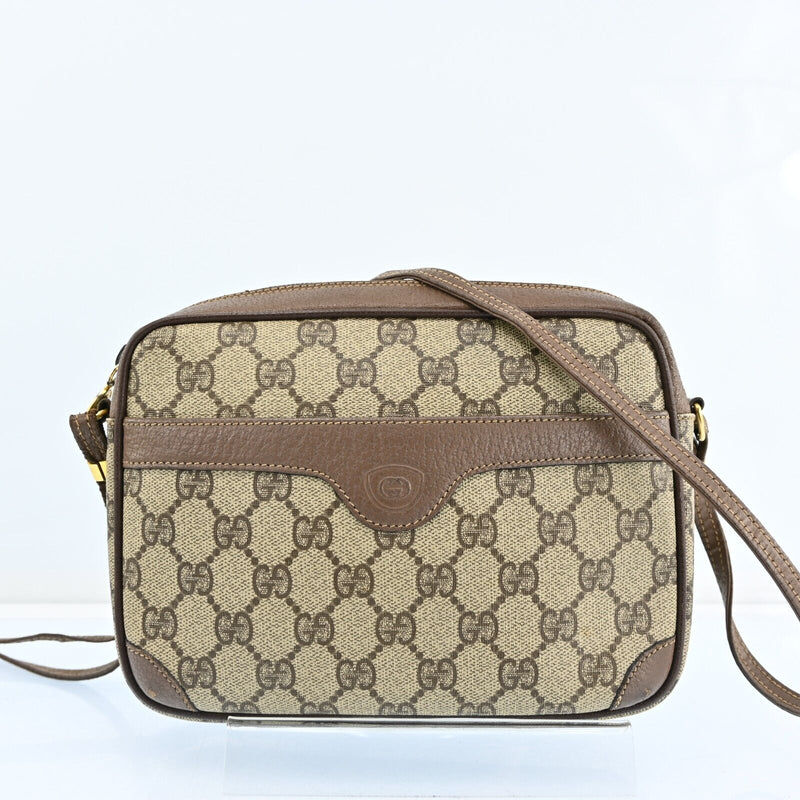 Gucci Gg Shoulder Bags Pvc Leather