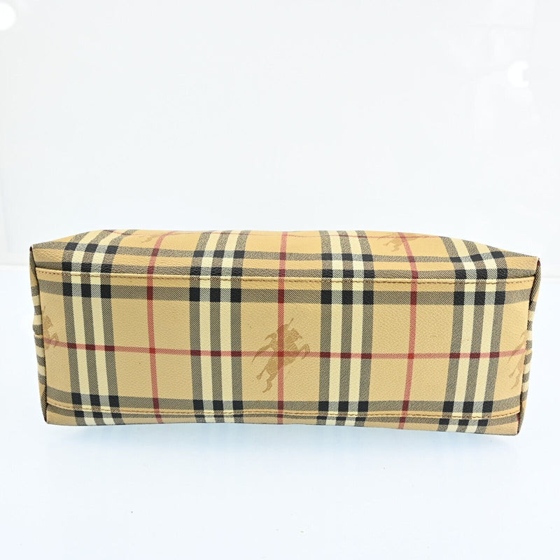 Burberry Nova Check Hand Bag Pvc