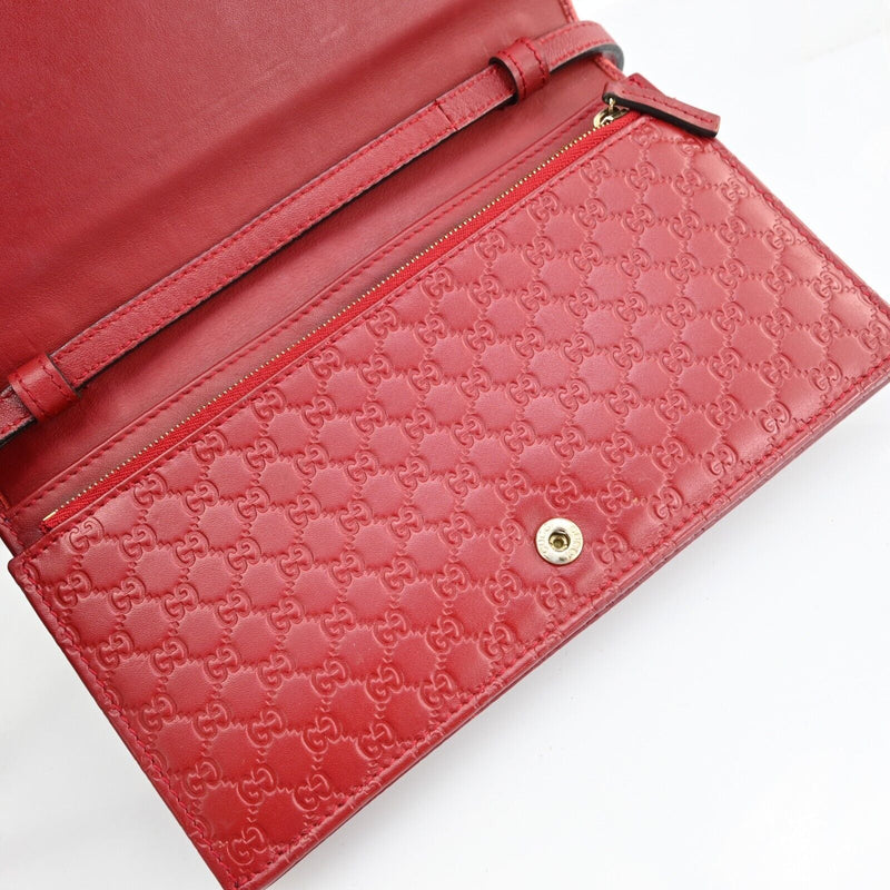 Gucci Micro Guccissima Leather