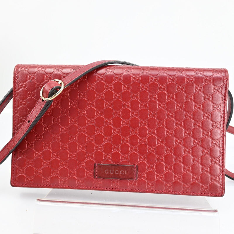 Gucci Micro Guccissima Leather