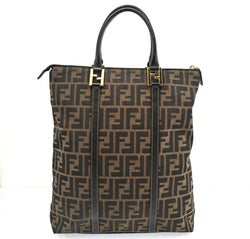 Fendi Zucca Pattern Tote Bag