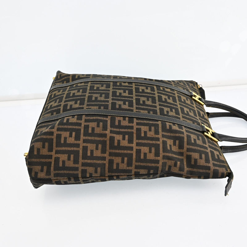 Fendi Zucca Pattern Tote Bag