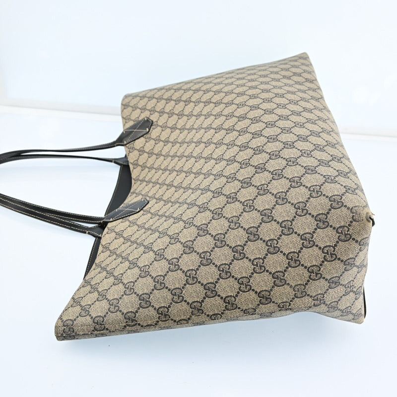 Gucci Shoulder Tote Bag Gg Pvc