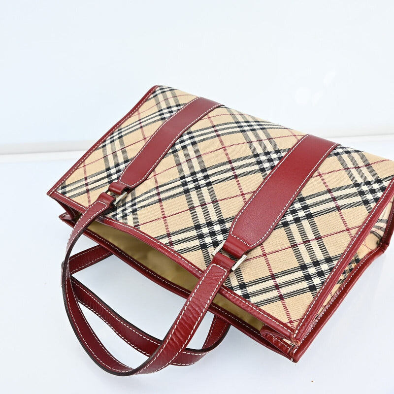 Burberry Nova Check Hand Tote Bag