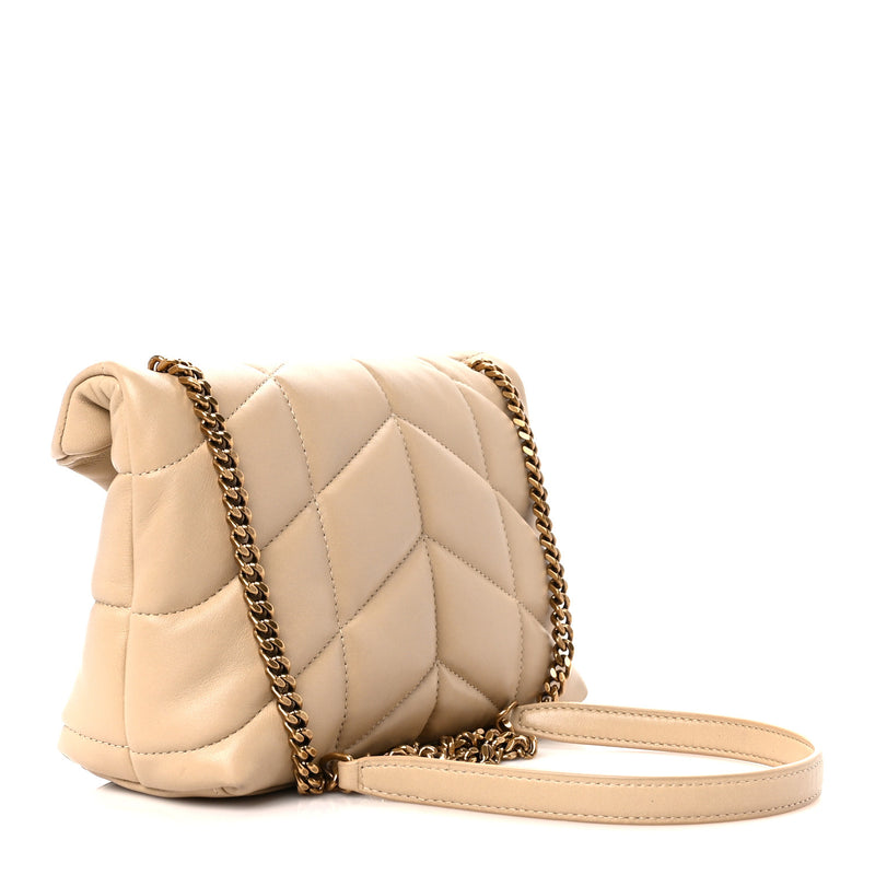 Saint Laurent Lambskin Quilted Toy