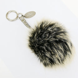 Fendi Logo Pompom Bag Charm Key Ring Fox