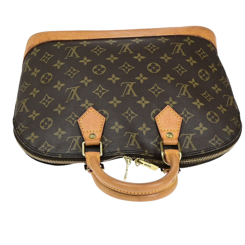 Louis Vuitton Lv Logo Alma Hand Bag