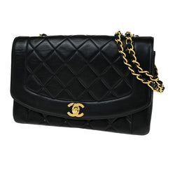 Chanel Cc Logo Diana Matelasse 25 Chain