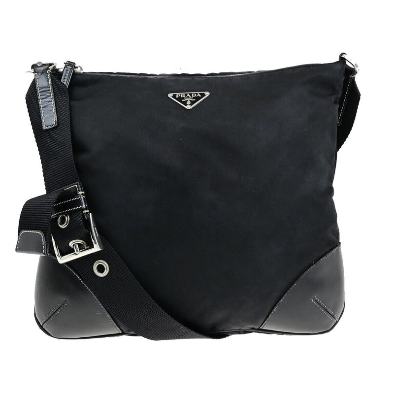 Prada Logo Tessuto Crossbody Shoulder