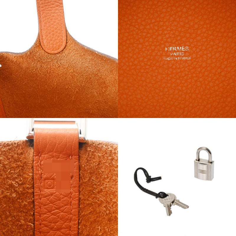 Hermes Picotan Lock Pm Feu Hand Bag