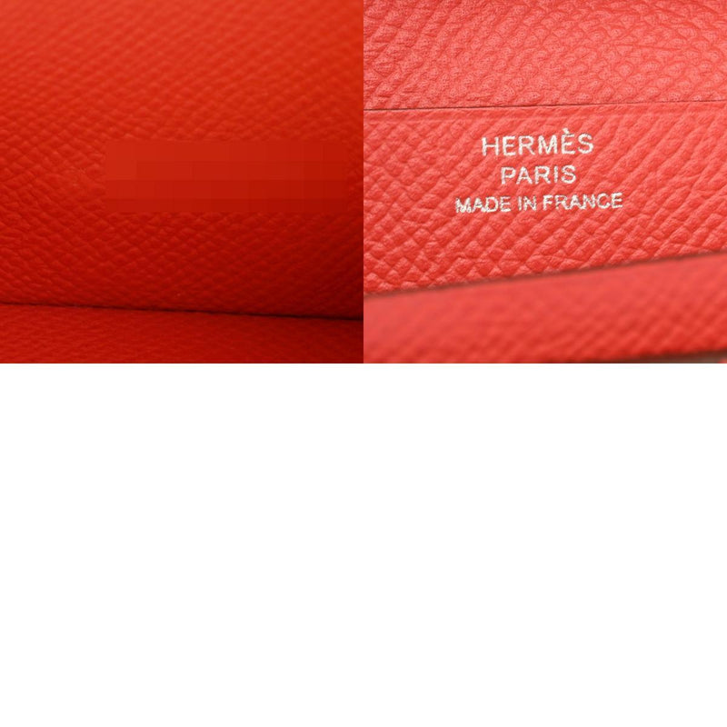 Hermes Bean Soufre Rose Jaipur Long