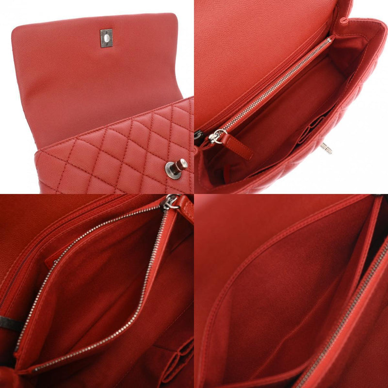 Chanel Matrasse Top Handle 29 2Way Red