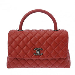 Chanel Matrasse Top Handle 29 2Way Red