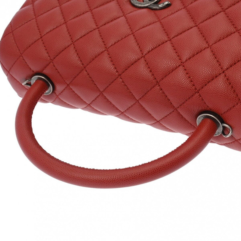 Chanel Matrasse Top Handle 29 2Way Red