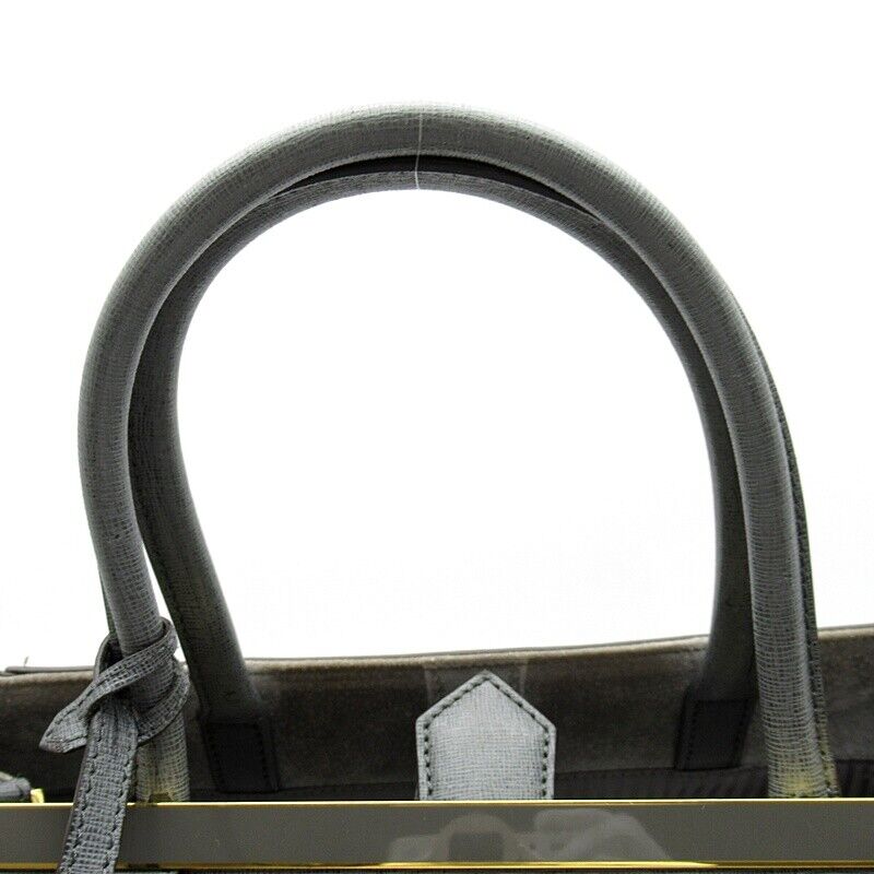 Fendi To Joule Leather Womenhandbag Gray