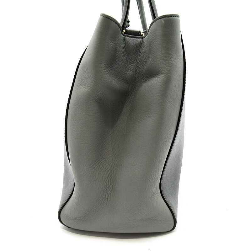 Fendi To Joule Leather Womenhandbag Gray