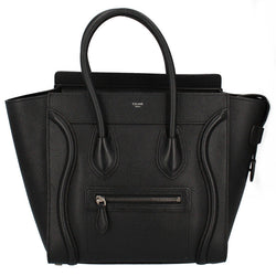 Celine Luggage Micro Shopper Drummed