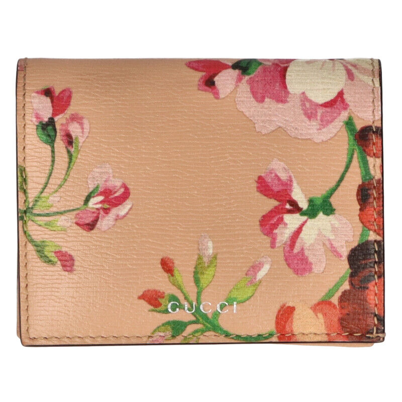 Gucci Card Case Wallet Calfskin Women