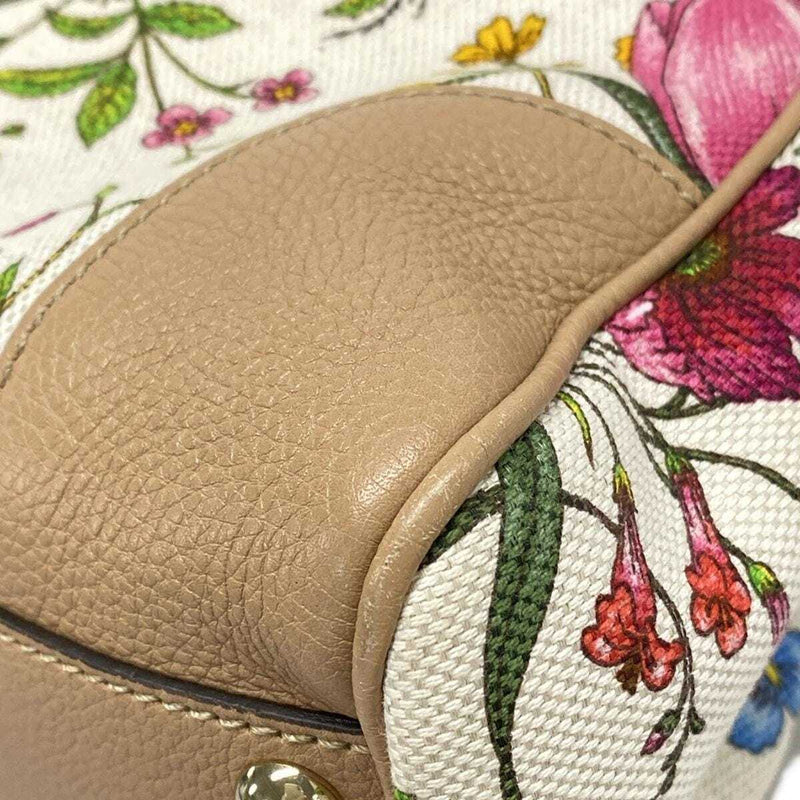 Gucci Bamboo Shopper /Flora Cream