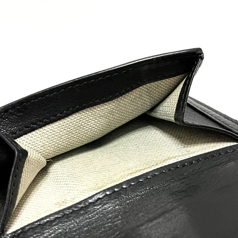 Jimmy Choo - Black Leather Double-