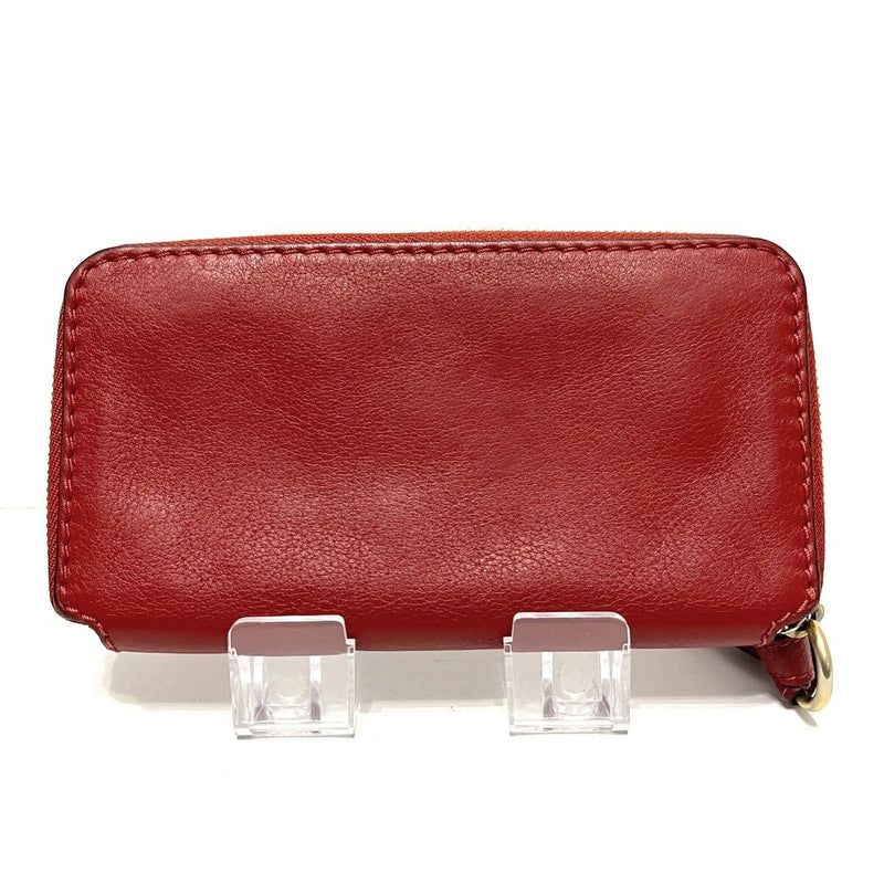 Chloe Mercy Long Zip Wallet Red