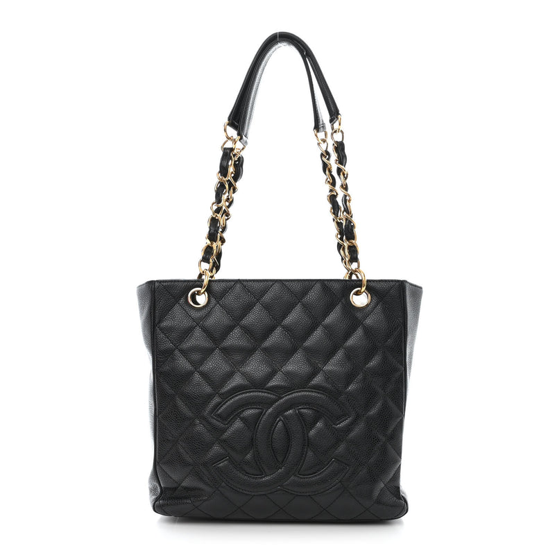 Chanel Caviar Quilted Petit Shopping