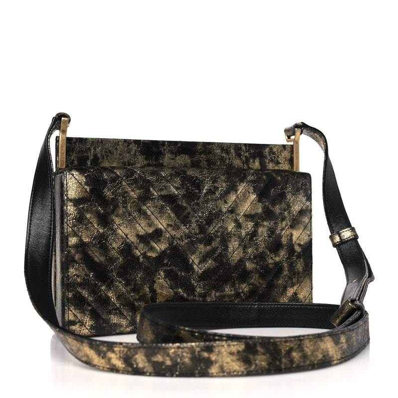 Chanel Metallic Crumpled Goatskin