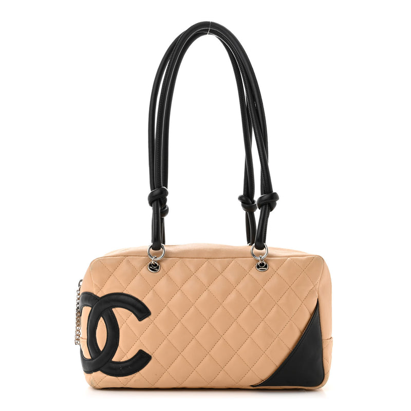 Chanel Calfskin Quilted Large Cambon