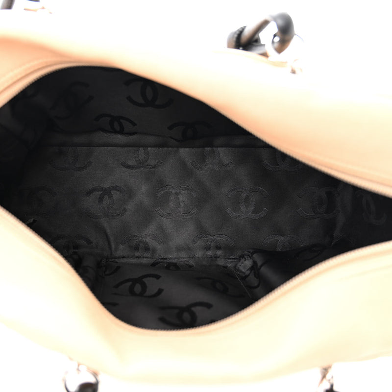 Chanel Calfskin Quilted Large Cambon