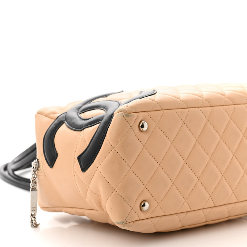 Chanel Calfskin Quilted Large Cambon