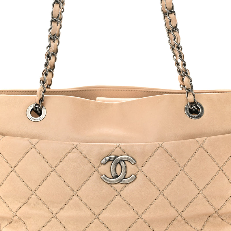 Chanel Calfskin Medium Stitch It Tote