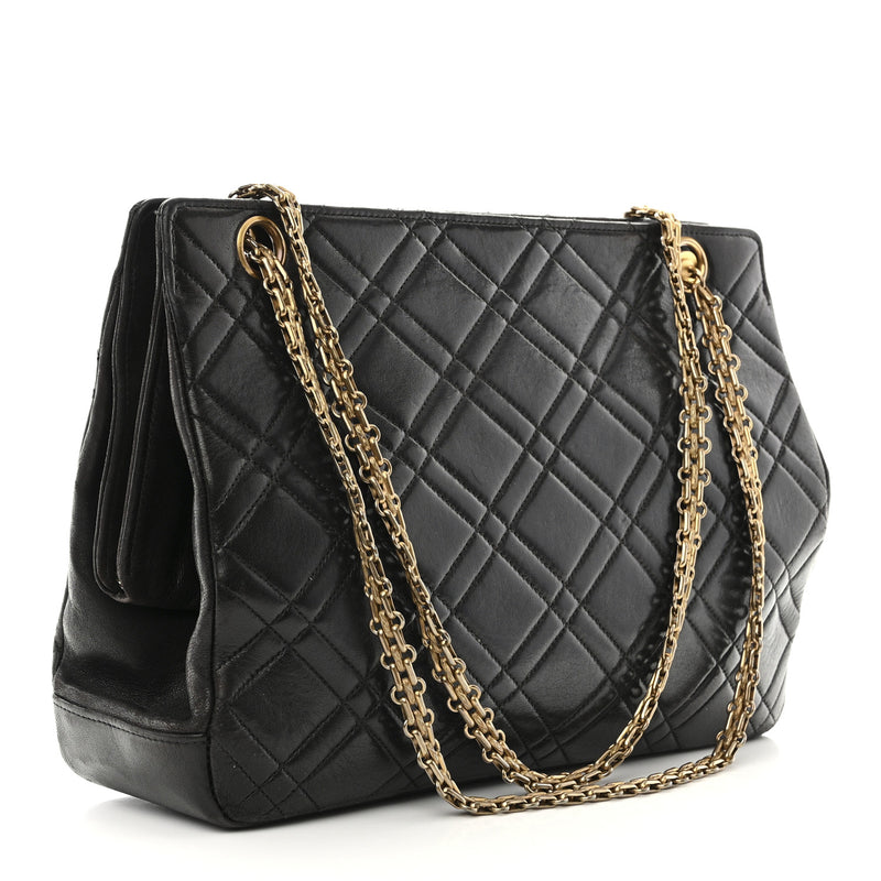 Chanel Lambskin Double Stitch Quilted