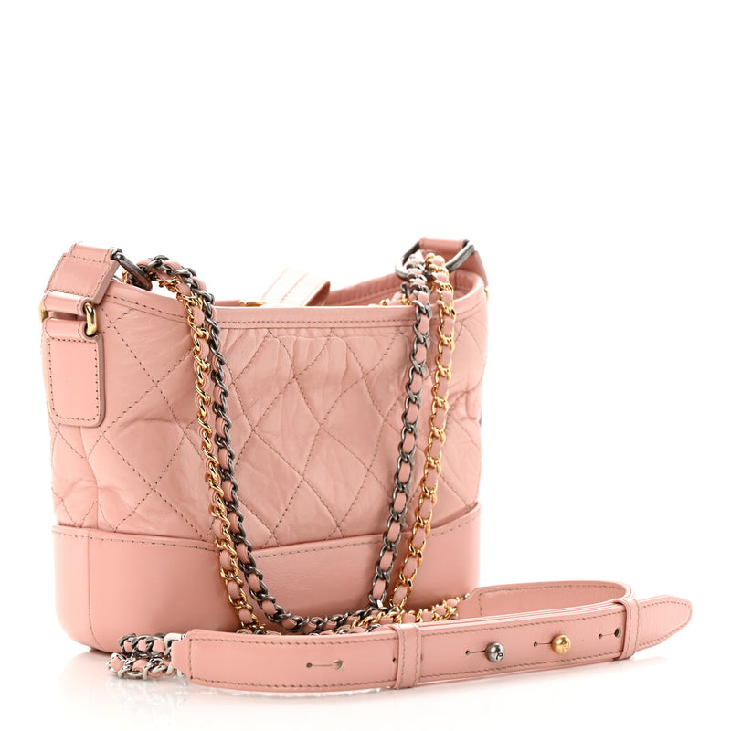 Chanel Aged Calfskin Quilted Small