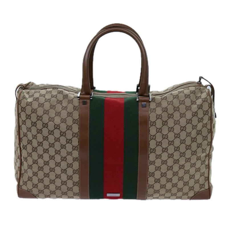 Gucci Gg Canvas Web Sherry Line Boston