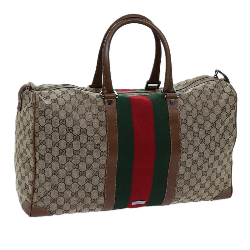 Gucci Gg Canvas Web Sherry Line Boston