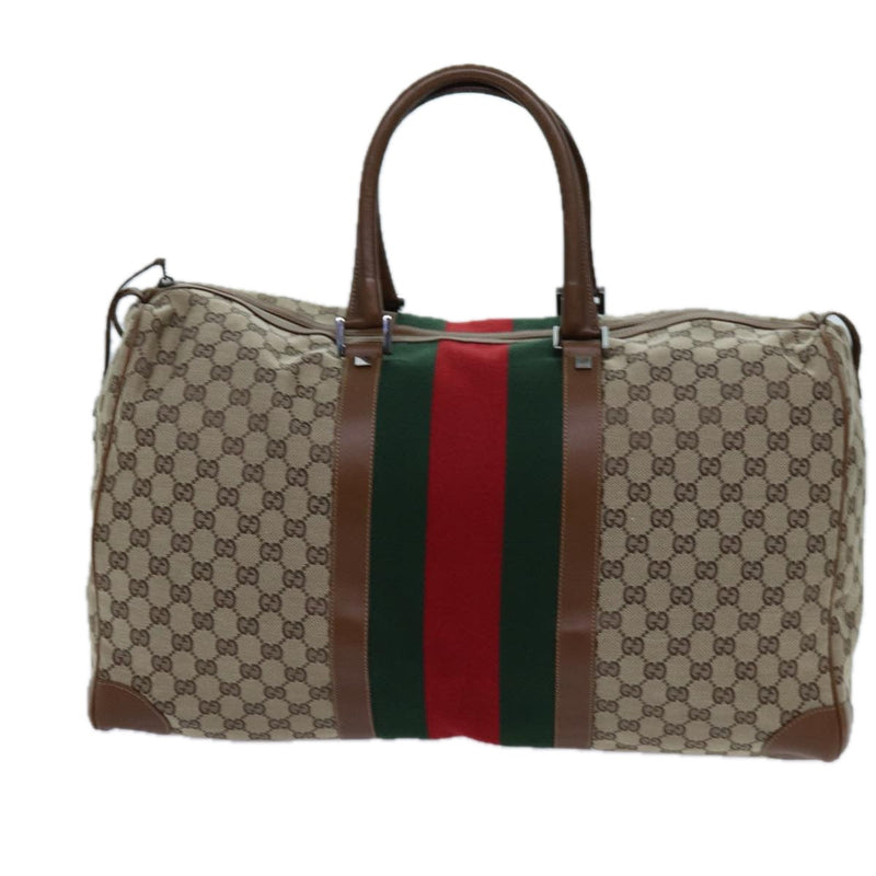 Gucci Gg Canvas Web Sherry Line Boston