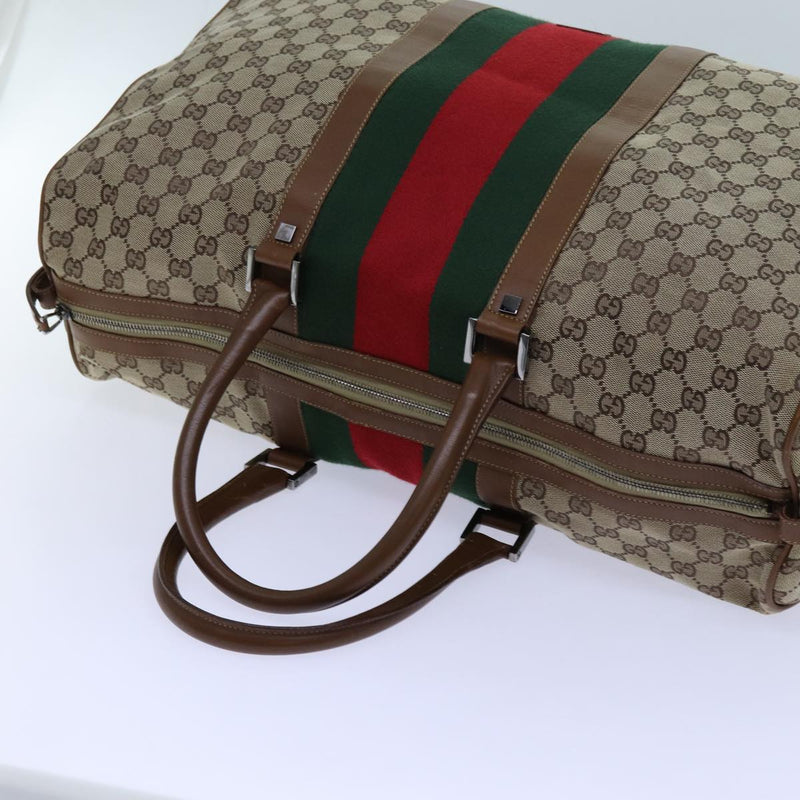 Gucci Gg Canvas Web Sherry Line Boston