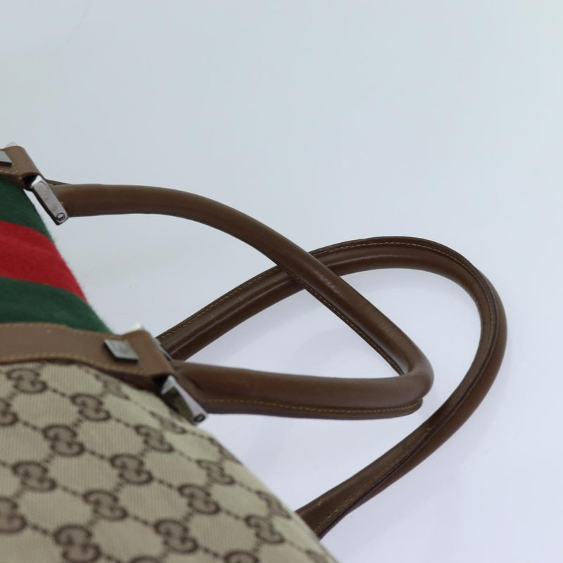 Gucci Gg Canvas Web Sherry Line Boston