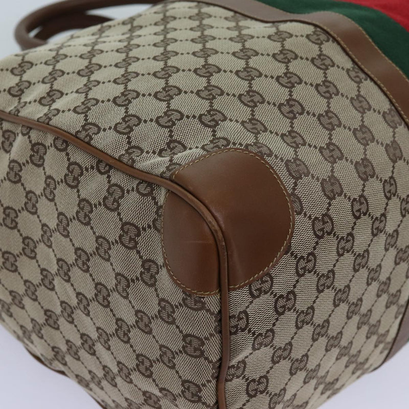 Gucci Gg Canvas Web Sherry Line Boston